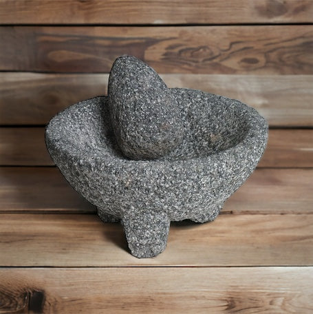 Traditional mortar and pestle